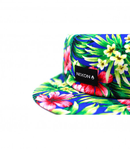 casquette fleurs Nixon